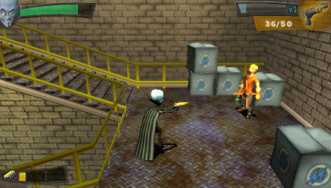 MegaMind: The Blue Defender screenshot 4 for PSP